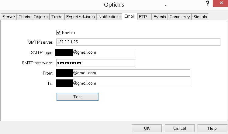 MA Cross Alert Once MetaTrader 4 Forex Indicator